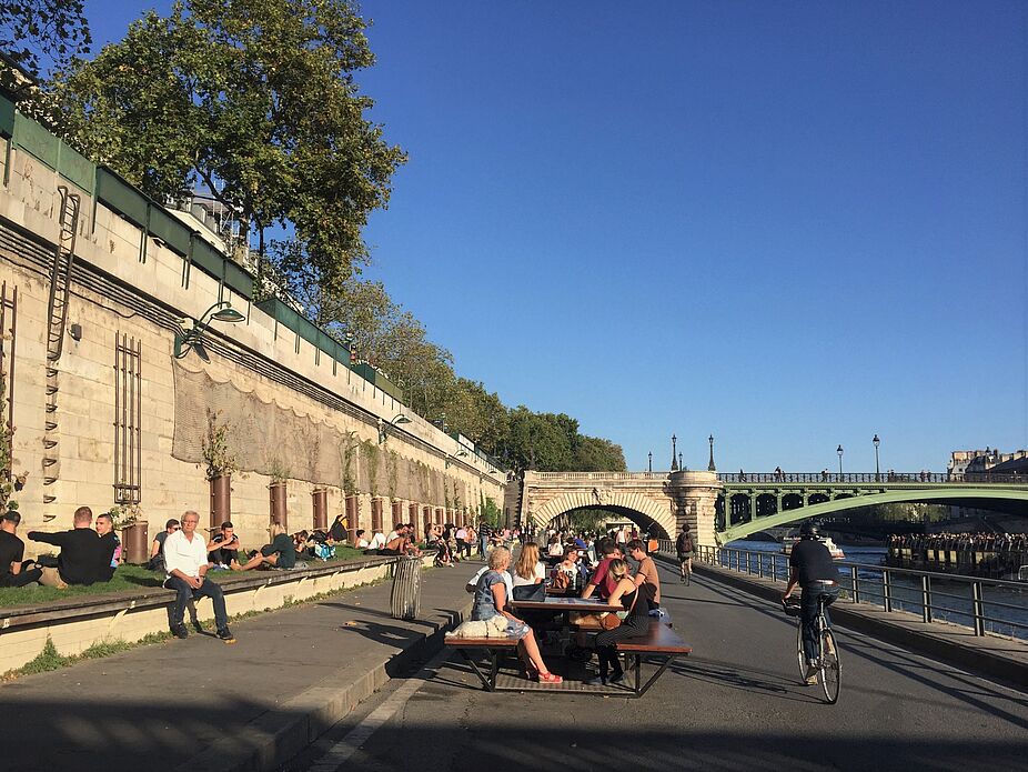 Paris Rives de Seine autofrei Paris Rives de Seine autofrei